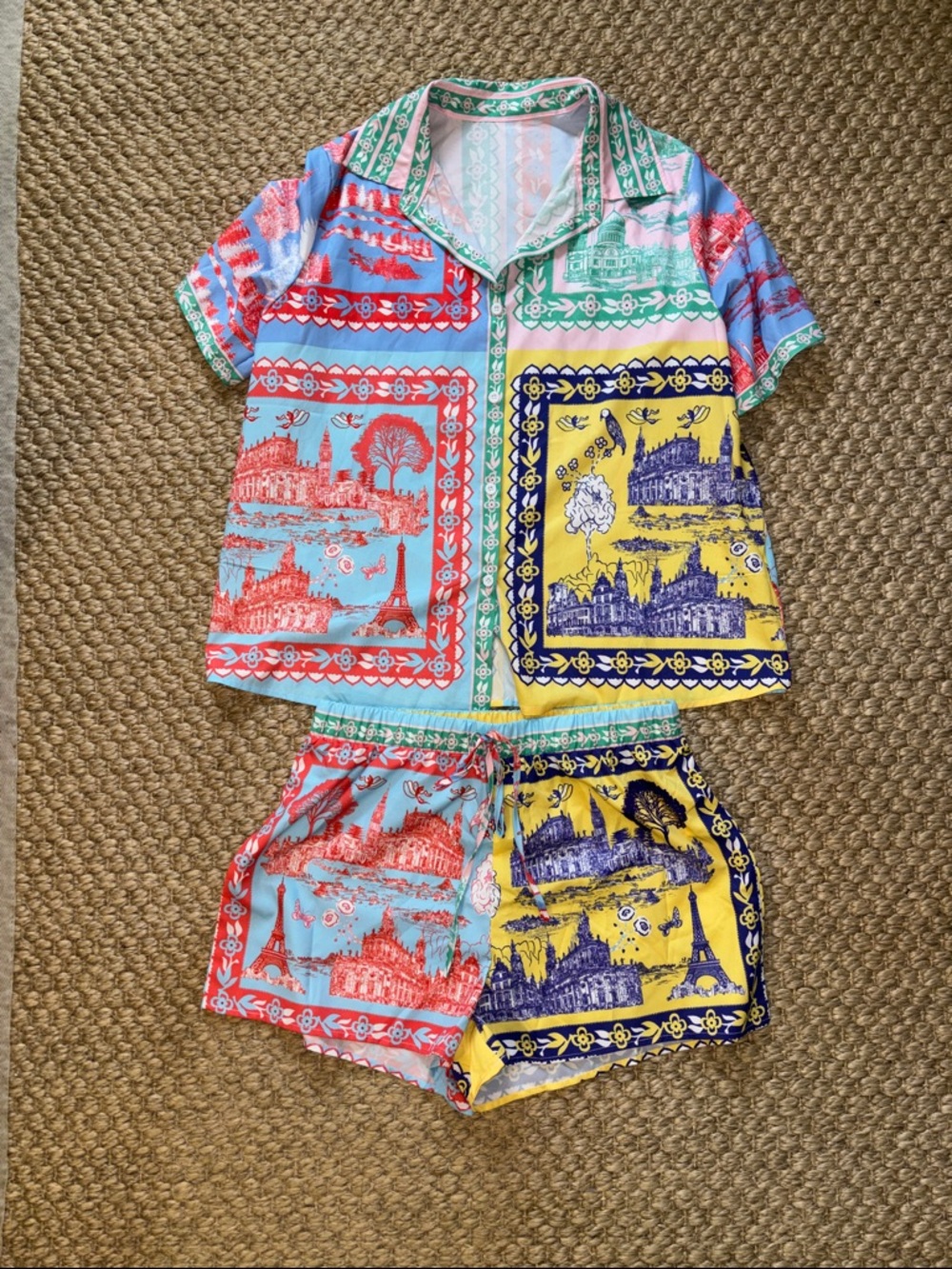 Vibrant Multicolor Patchwork Set